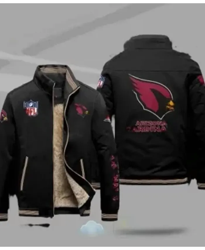 Donald Arizona Cardinals Mountainskin Bomber Jacket