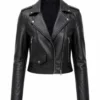 Elizabeth Banks The Miniature Wife TV Series Season 01 2026 Lindy Littlejohn Cropped Leather Jacket