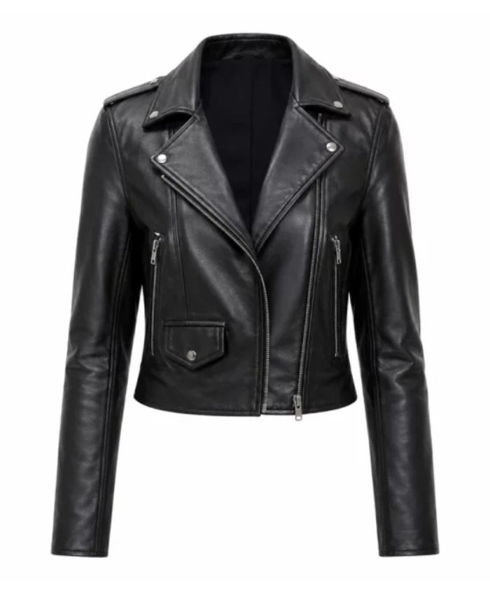 Elizabeth Banks The Miniature Wife TV Series Season 01 2026 Lindy Littlejohn Cropped Leather Jacket