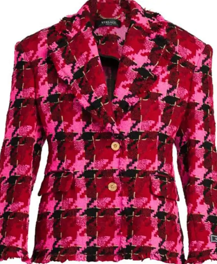 Elsbeth 2024 Carrie Preston Tweed Blazer - Image 2