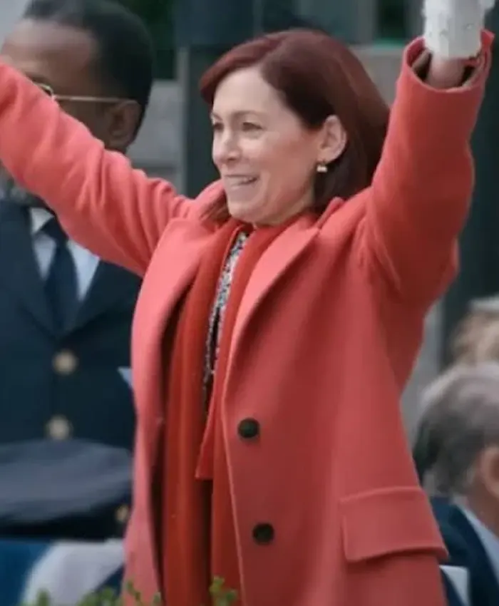 Elsbeth Carrie Preston Red Trench Coat