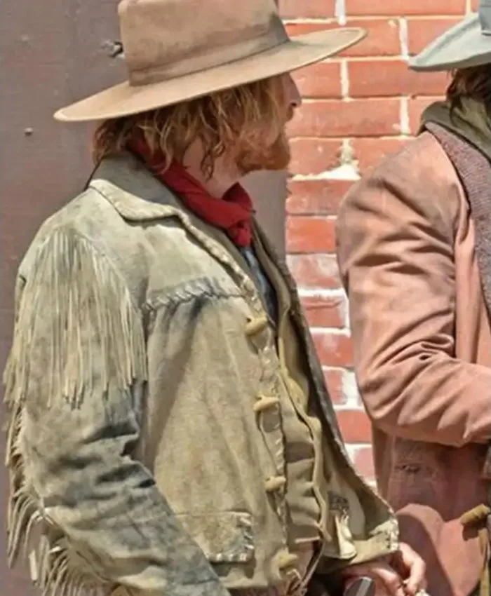 Yellowstone 1883 Ennis Fringe Suede Jacket - Image 3