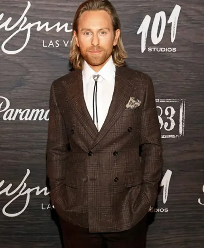 Eric Nelsen Yellowstone Origin 1883 Brown Blazer Coat