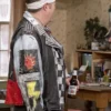 Eric Petersen TV Series Kevin Can Fk Himself S02 Studded Black Jacket