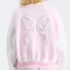 Fanatics x LoveShackFancy The University of Alabama Collegiate Fleece Varsity Jacket