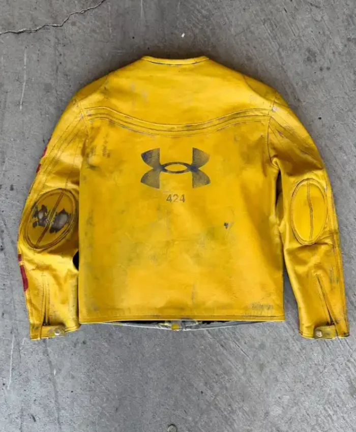 Ferran Torres Under Armour x 424 2026 World Cup Yellow Leather Jacket