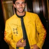 Ferran Torres Under Armour x 424 World Cup Yellow Leather Jacket