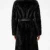 Fight Club Brad Pitt Fur Coat Men