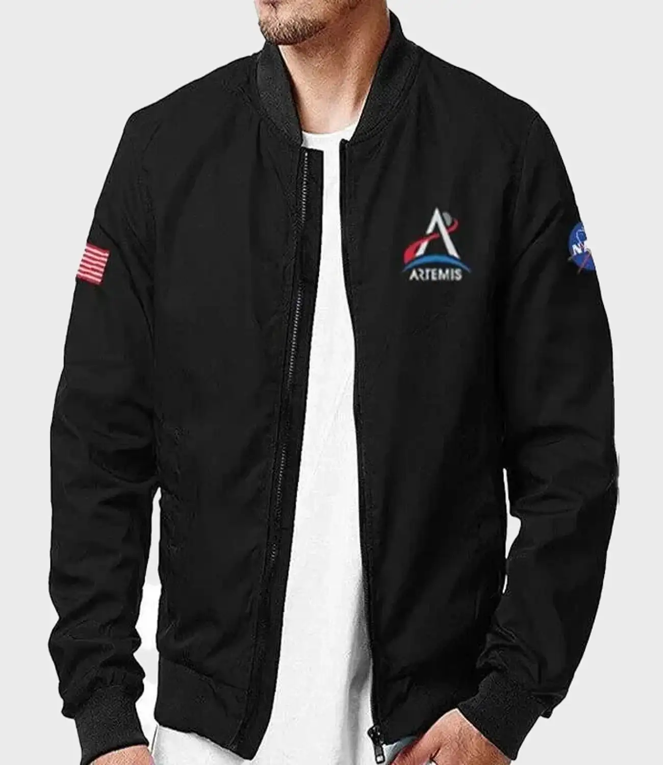 Fly Me To The Moon 2024 Artemis Bomber Jacket