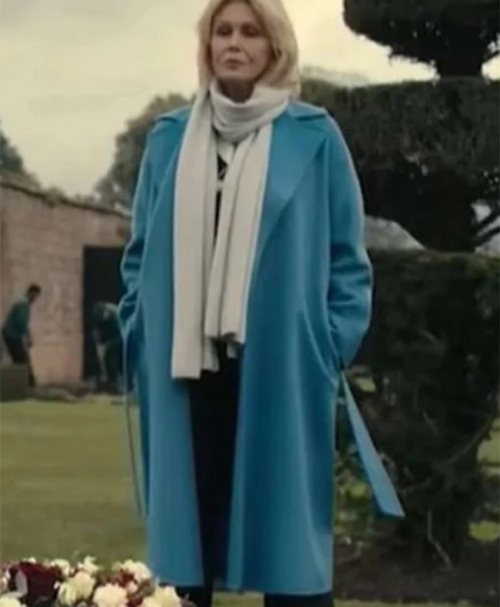 Fool Me Once 2024 Joanna Lumley Trench Coat