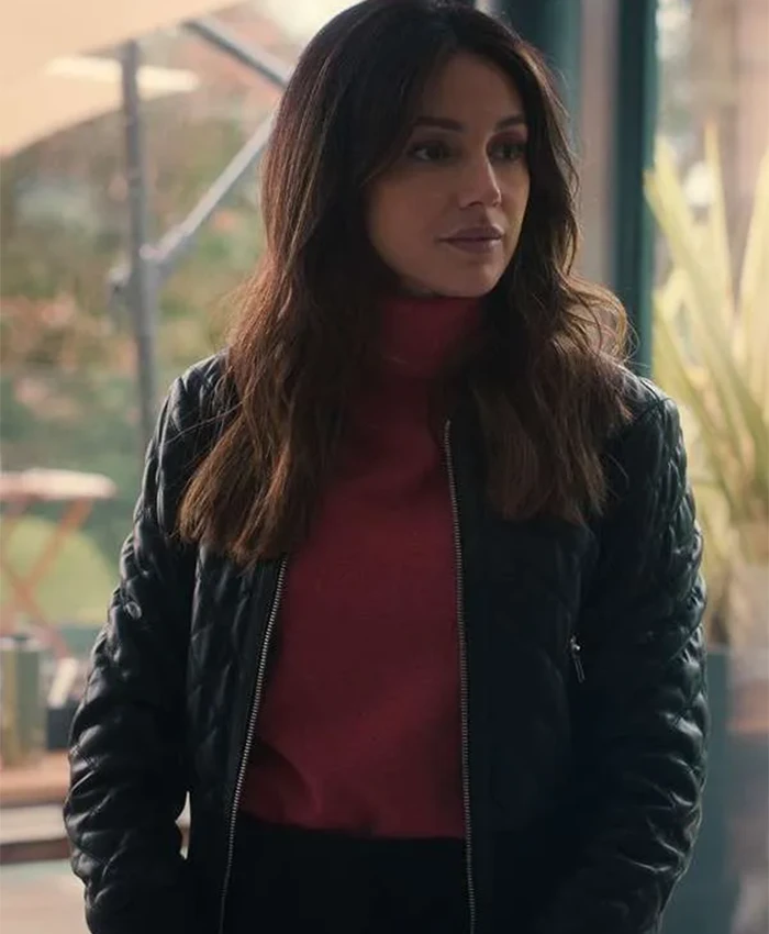 Fool Me Once Maya Stern Black Leather Jacket