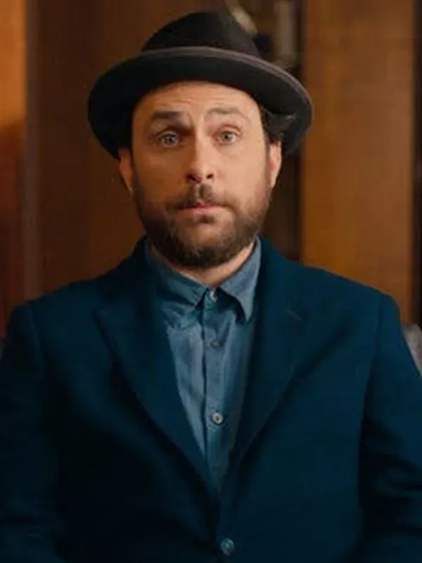 Fools Paradise Charlie Day Blue Blazer Sale