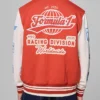 Formula 1 Tech Heritage Red Wool Varsity Jacket