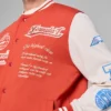 Formula 1 Tech Heritage Red and Off White Wool Jacket