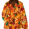 Fran Drescher The Nanny S05 Fran Fine Orange Floral Blazer