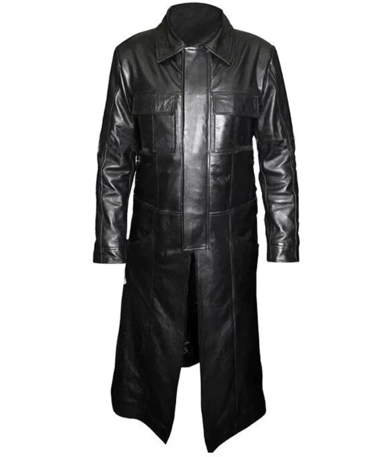 Frank Castle The Punisher Leather Trench Coat