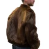 Fury Vintage Brown Mink Fur Jacket For Sale