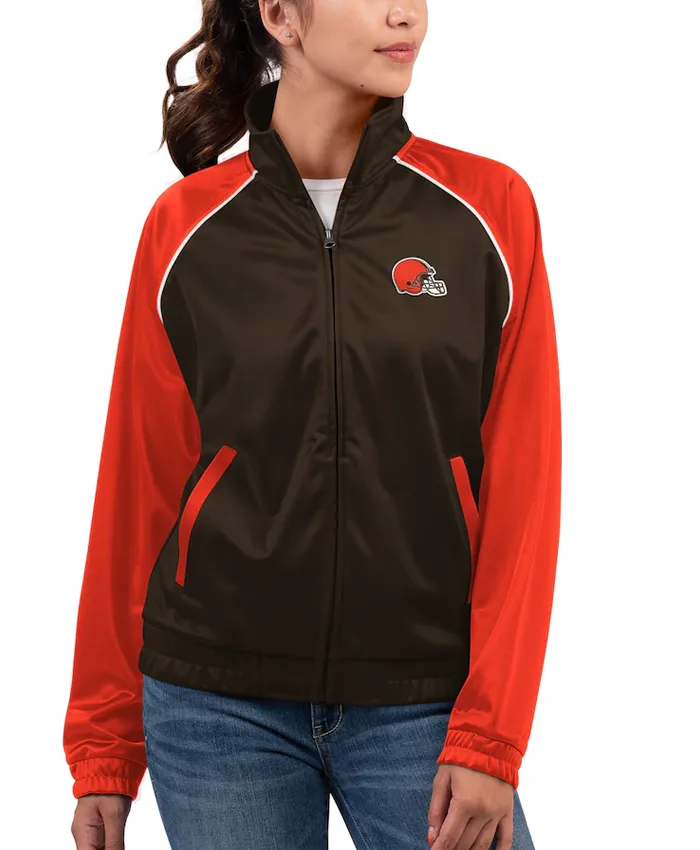 G-III Women’s Cleveland Browns Jacket - Image 2