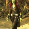 Gamora Guardians Of The Galaxy Leather Coat