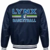 Get Minnesota Lynx Navy Full Snap Varsity Jacket