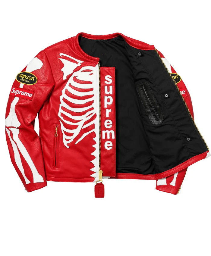 Get Now Supreme Leather Bones Jacket For Men