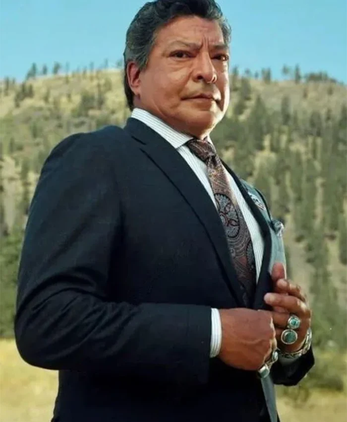 Gil Birmingham Yellowstone S05 Black Blazer
