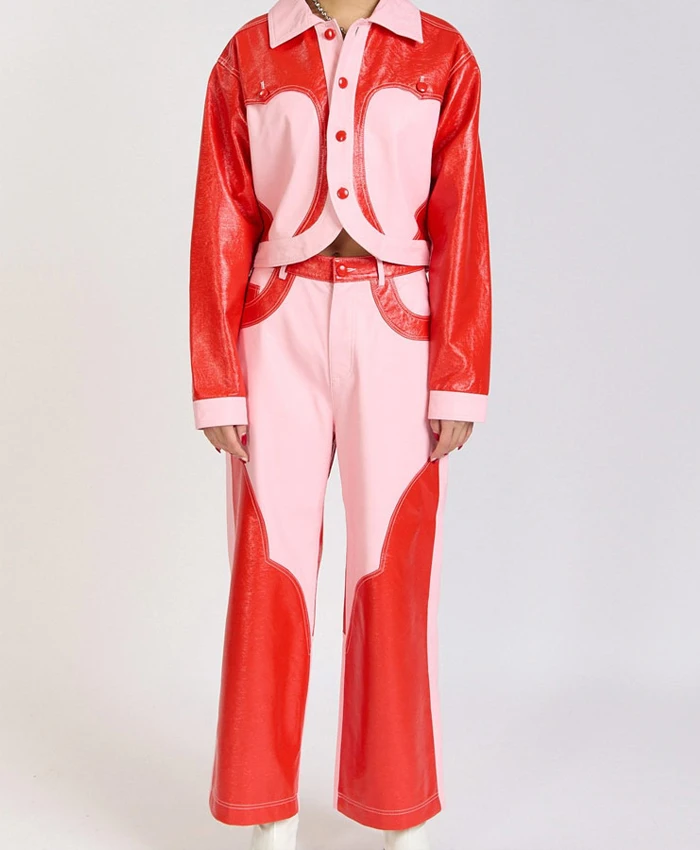 Good Day New York Nita Kaja Leather Suit Front