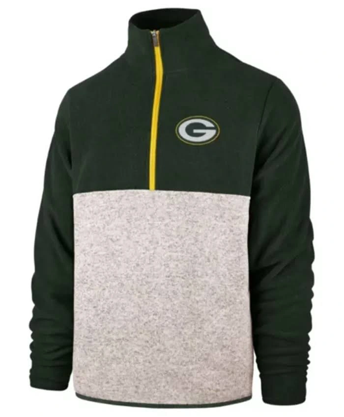 Green Bay Packers Jimmie Quarter-Zip Jacket