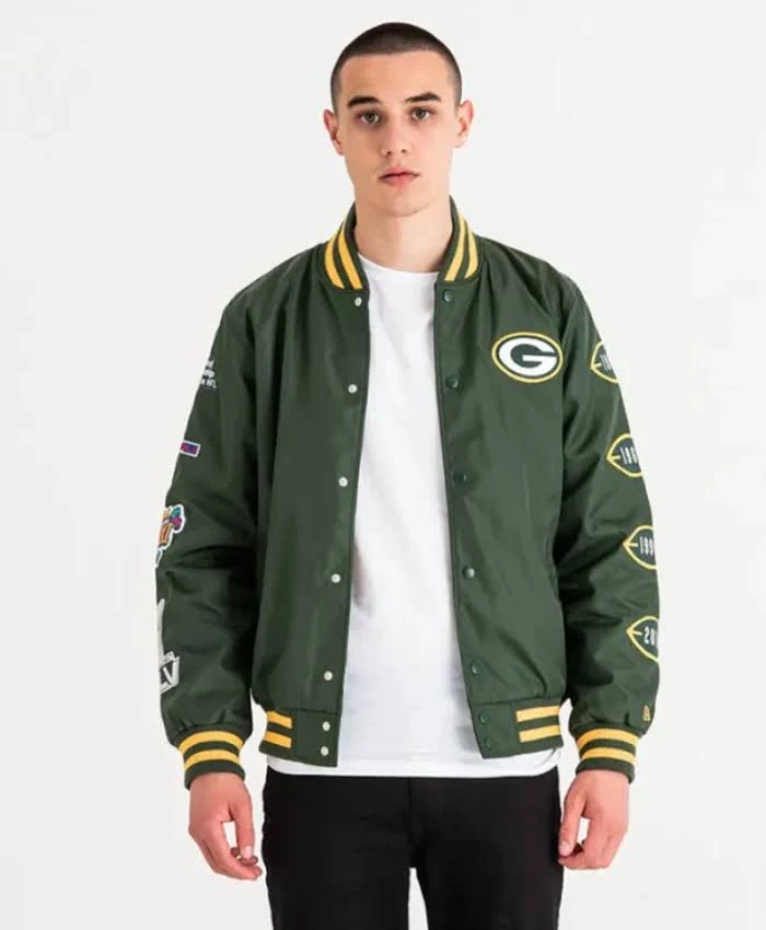 Green Bay Packers Varsity Jacket