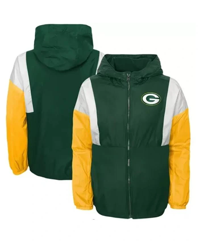 Green Bay Packers Windbreaker Jacket