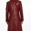 Guardian of the Galaxy Star Lord Brown Leather Coat Women