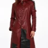 Guardian of the Galaxy Star Lord Brown Leather Coat Womens