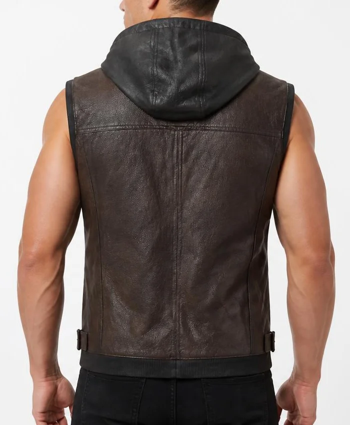 Guardians of the Galaxy Vol. 3 Dave Bautista Leather Vest Men