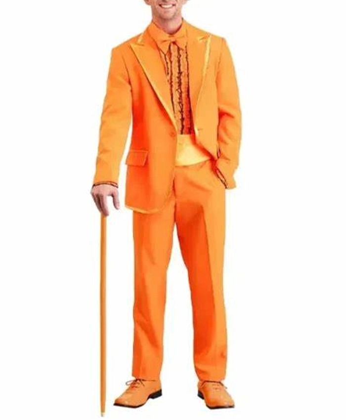 Halloween Orange Tuxedo Costume