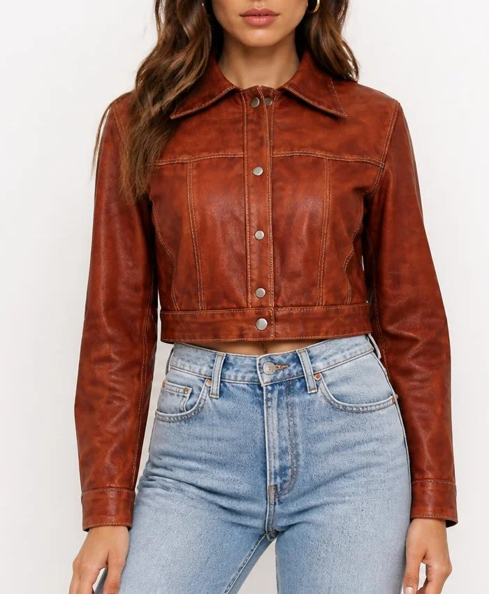 Halloween The Game 2026 Laurie Strode Leather Jacket For Womens
