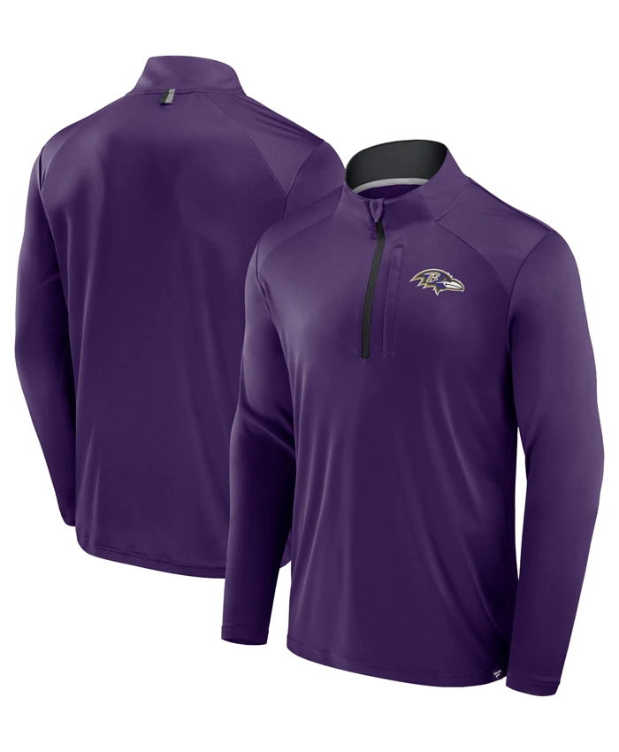 Hansel Baltimore Ravens Vanquish Purple Pullover Jacket