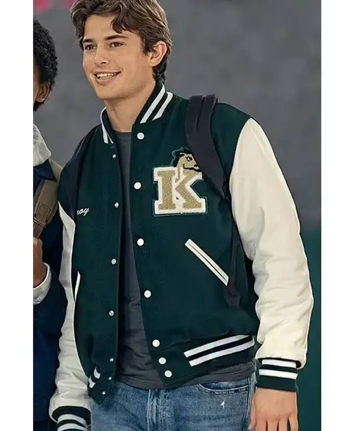 Harlan Coben’s Shelter Troy Taylor Letterman Varsity Jacket