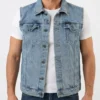 Harley Davidson Motorcycle Denim Vest