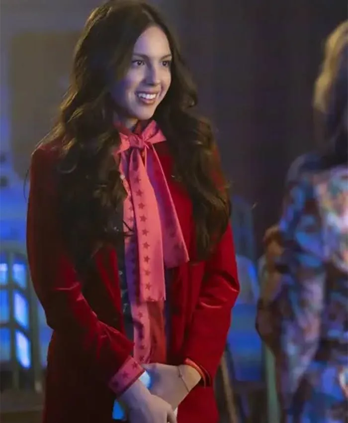 High School Musical Nini Red Wool Blazer