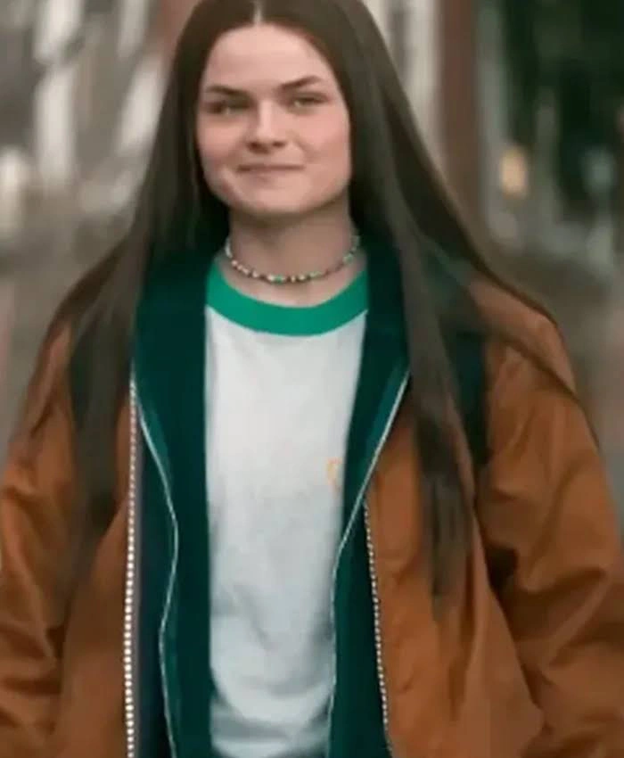 High School Musical Railey Gilliland Brown Cotton Jacket