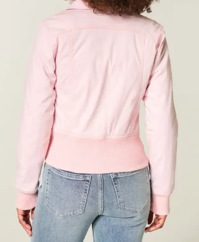 Hollister Twill Zip Up Jacket