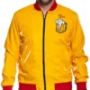Home Alone Gus Polinski Kenosha Kickers Satin Bomber Jacket