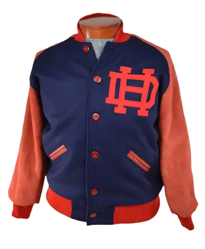 House Of David 1935 Blue And Orange Varsity Jacket