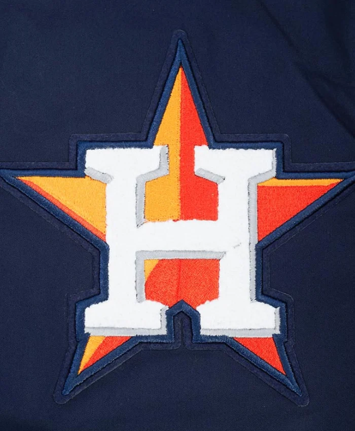 Houston Astros Living Large Navy Cotton Jacket