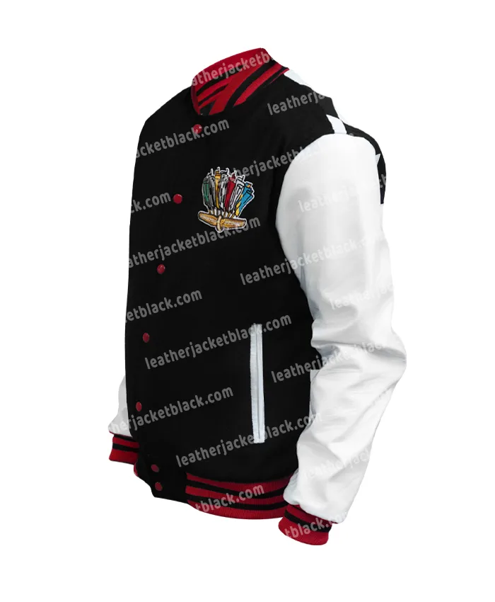 Indianapolis 500 Checkered Bomber Jacket - Image 4