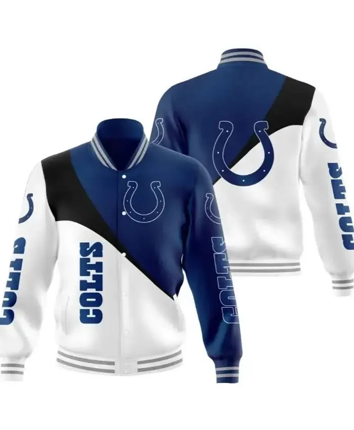 Indianapolis Colts Blue Varsity Jacket