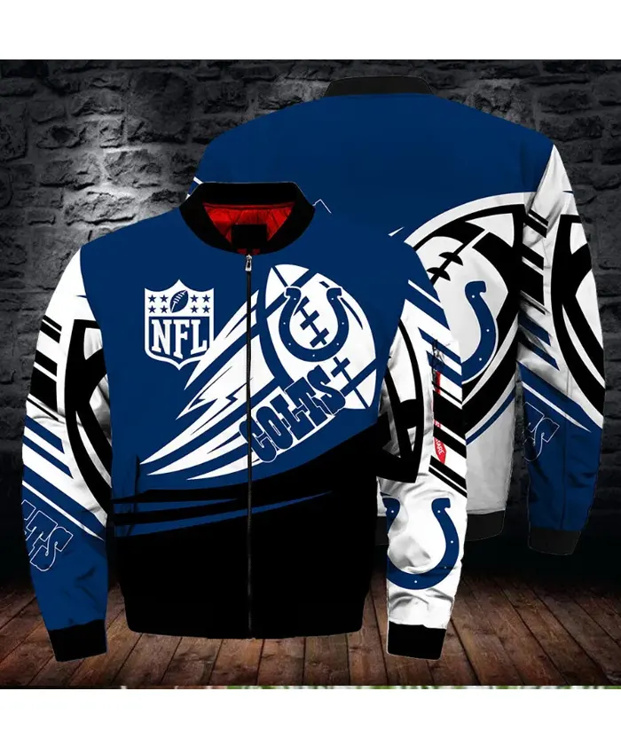 Indianapolis Colts Bomber Jacket 1