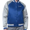 Indianapolis Colts Final Score Royal Silver Satin Jacket