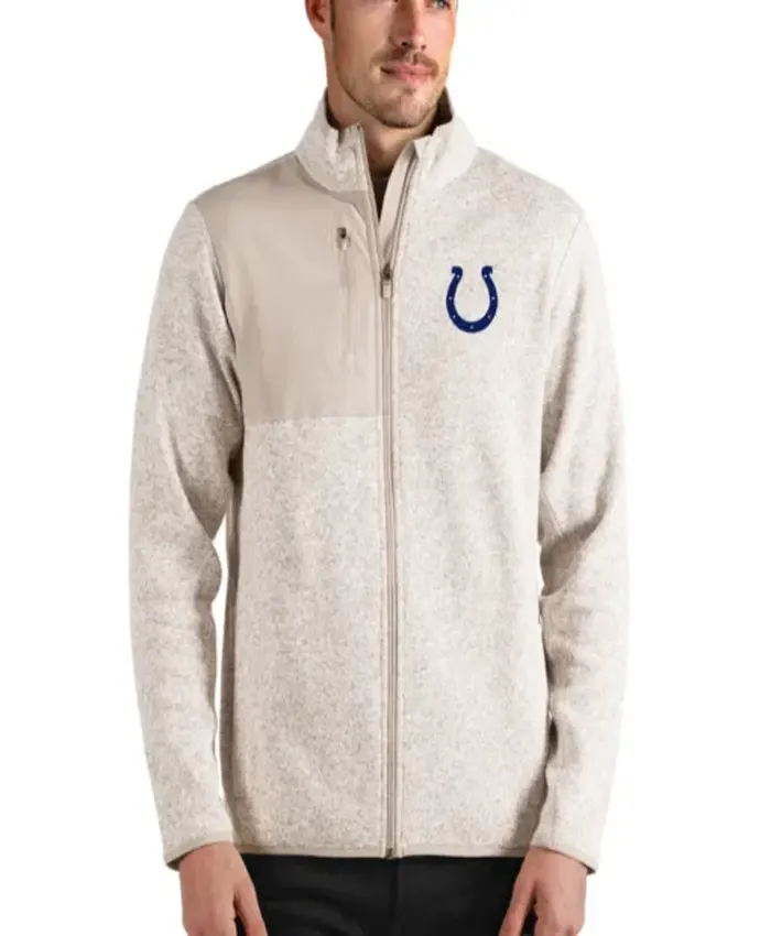 Indianapolis Colts Fortune Fleece Full Zip Jacket 1