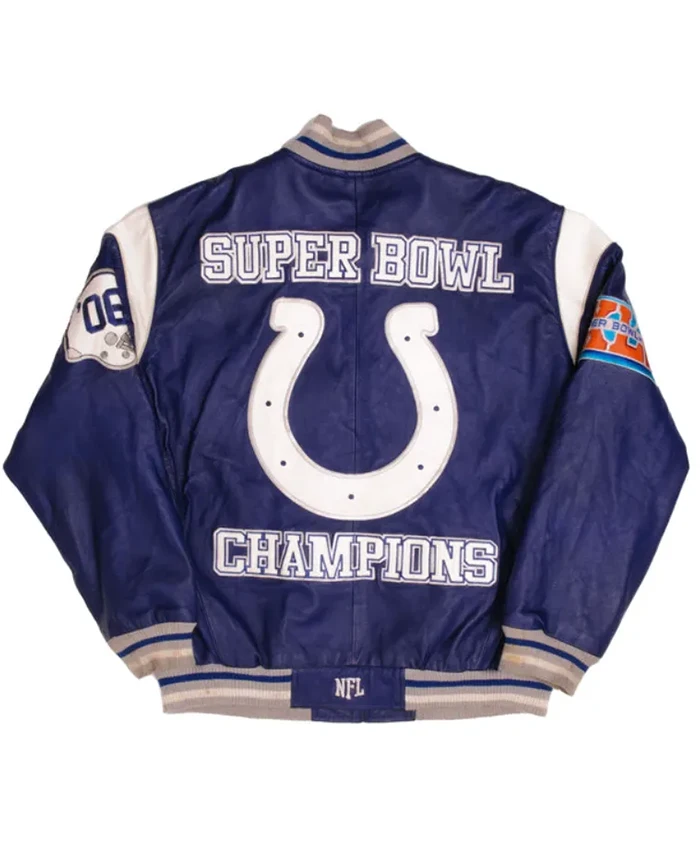 Indianapolis Colts Super Bowl Champion Varsity Jacket